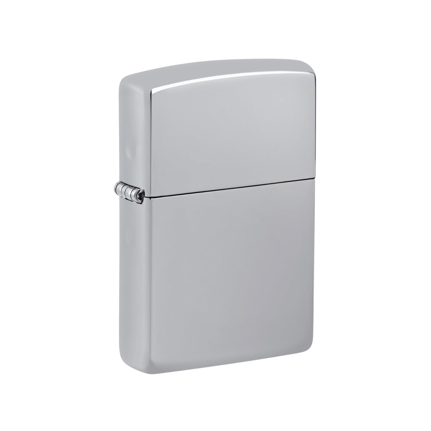 Zippo Classic Brushed Chrome Pocket Lighter - Windproof & Refillable Flip-Top Metal Lighter - Everyday Use Pocket Lighters - Luxury Lighters Made in USA