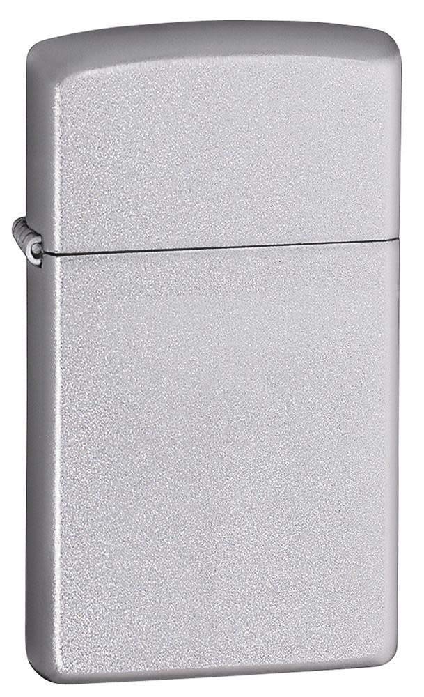 Zippo Classic Brushed Chrome Pocket Lighter - Windproof & Refillable Flip-Top Metal Lighter - Everyday Use Pocket Lighters - Luxury Lighters Made in USA