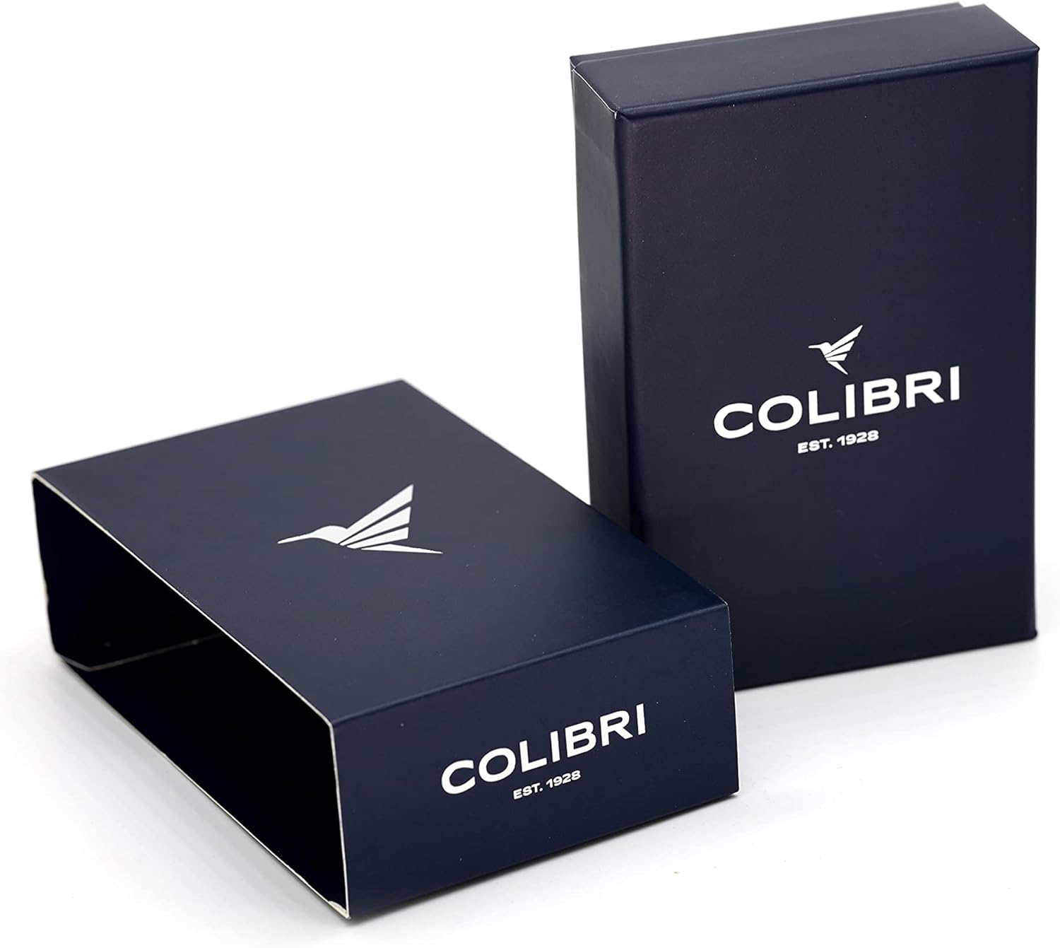 Colibri Slide Double-Jet Lighter, Black + Green
