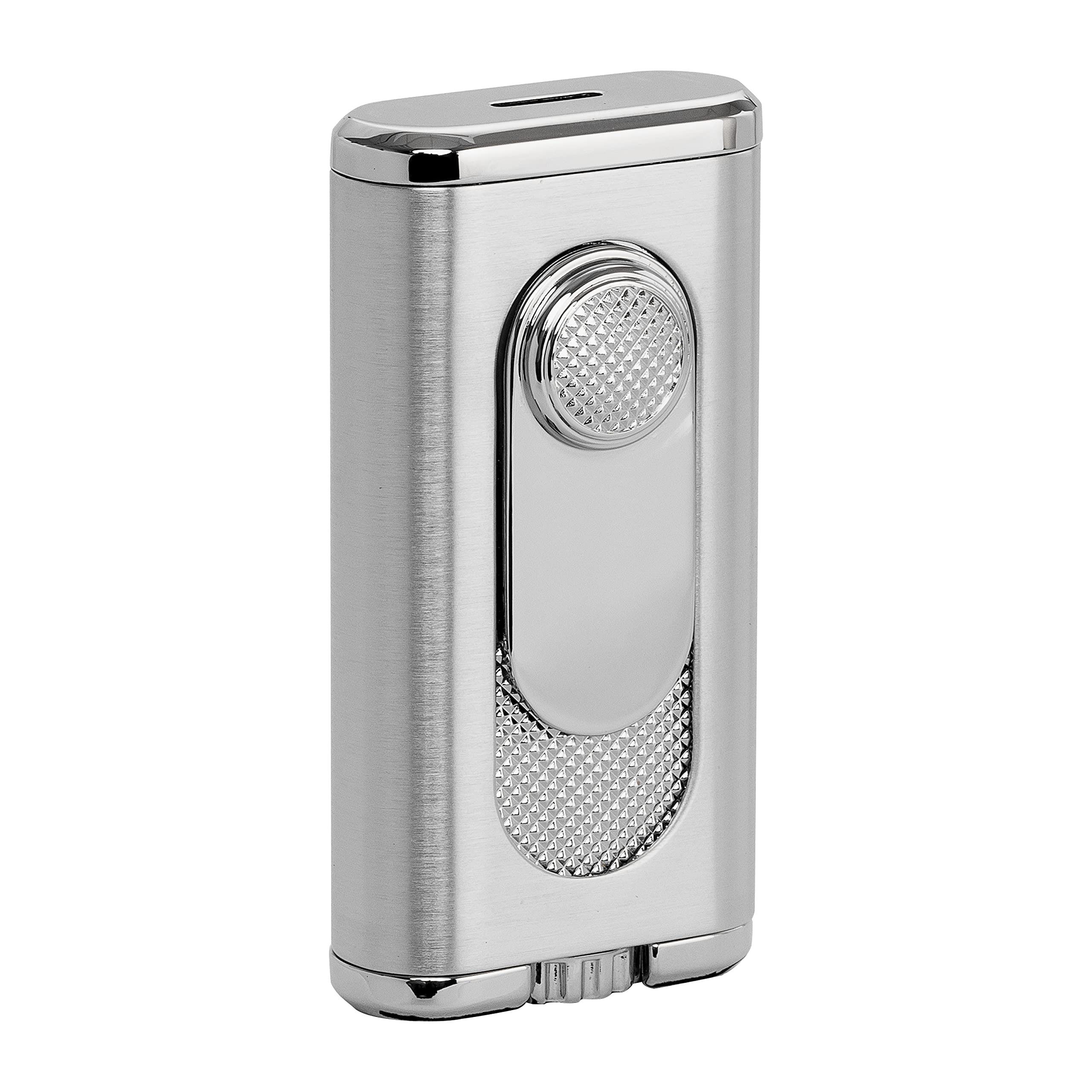 Xikar Verano Flat Flame Cigar Lighter, Attractive Gift Box, Elegant Metal Construction, Vintage Bronze